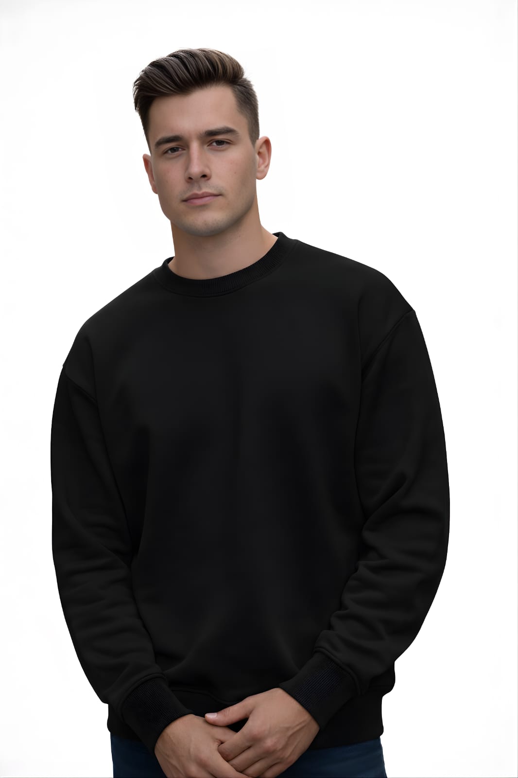 Drop Shoulder  Sweartshirt