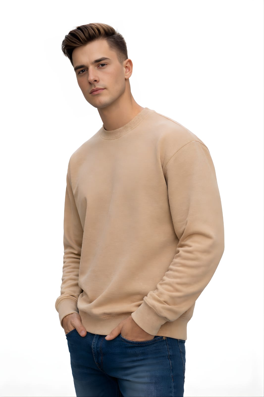 Drop Shoulder  Sweartshirt