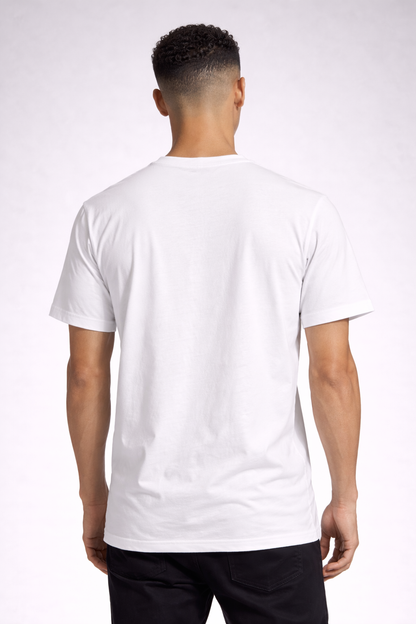 Men Solid Bio Washed Premium Cotton Lightweight & Breathable Regular Fit T-Shirt