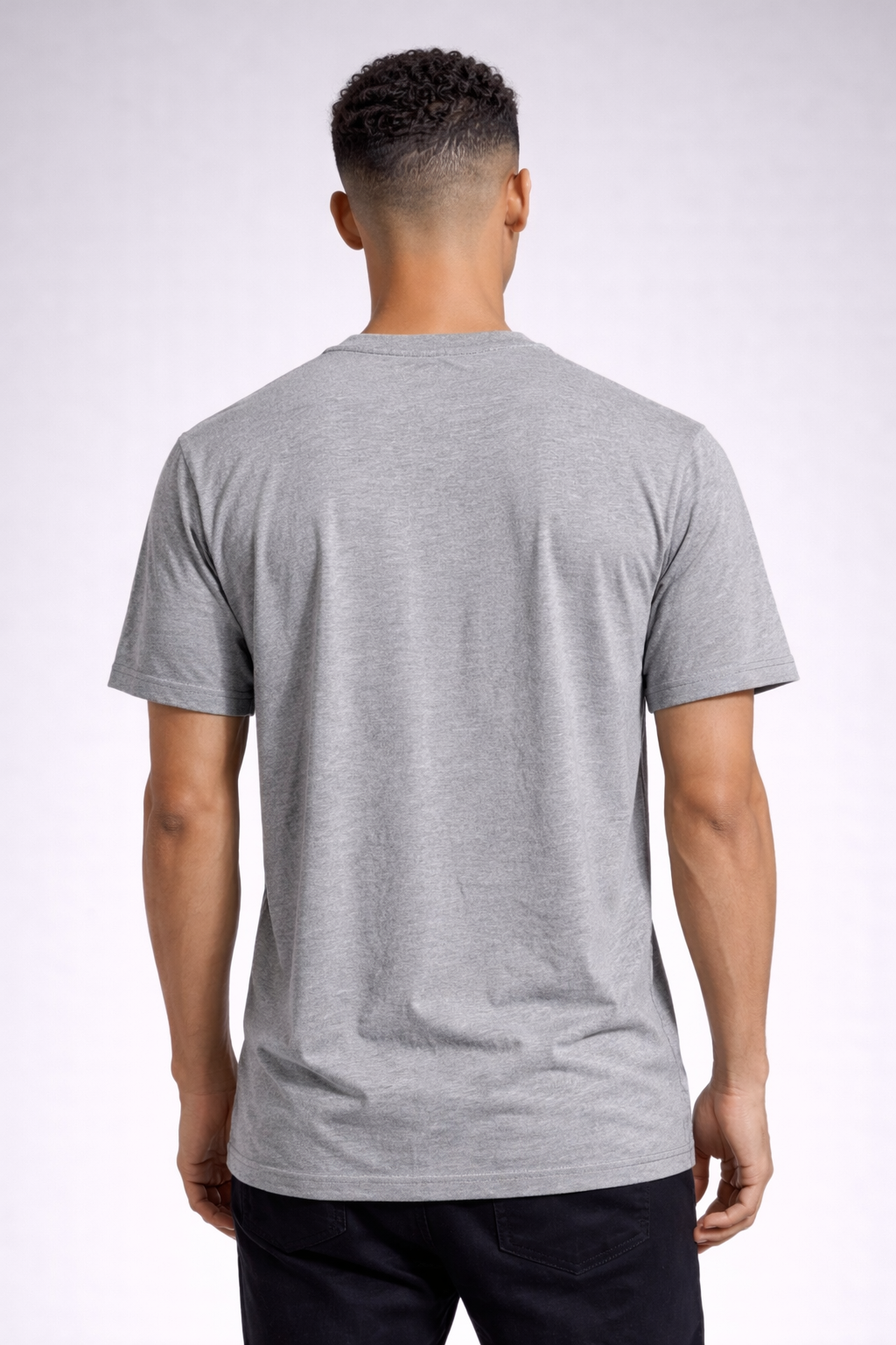 Men Solid Bio Washed Premium Cotton Lightweight & Breathable Regular Fit T-Shirt