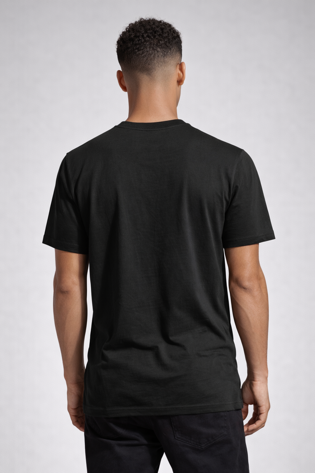 Men Solid Bio Washed Premium Cotton Lightweight & Breathable Regular Fit T-Shirt
