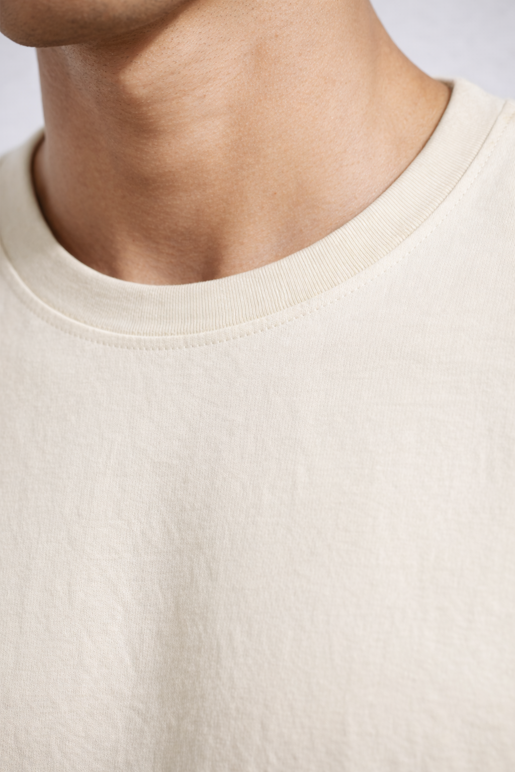 Men Solid Bio Washed Premium Cotton Lightweight & Breathable Regular Fit T-Shirt