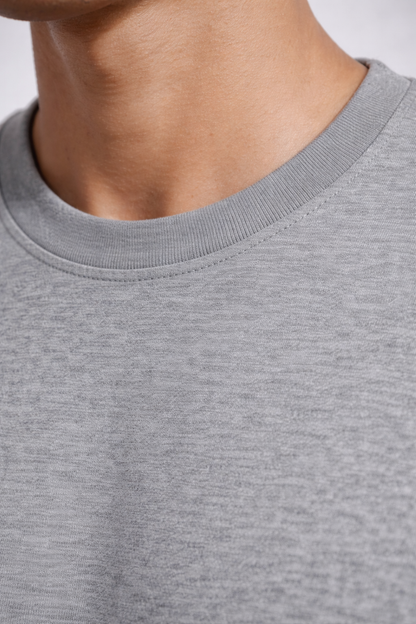 Men Solid Bio Washed Premium Cotton Lightweight & Breathable Regular Fit T-Shirt